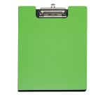 MAUL Flexx clipboard with flap A4 portrait PP light green