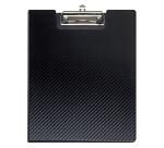 MAUL Flexx clipboard with flap A4 portrait PP black