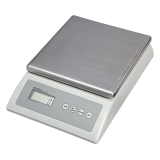 MAULcount Zählwaage 10kg Metallplatte 17x17,5cm 220V + Batterie grau