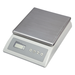 Balance de comptage MAULcount 10kg plateau métal 17x17,5cm 220V + pile gris