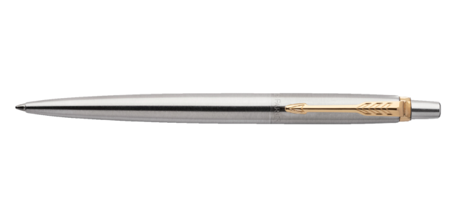 Stylo bille Parker Jotter Stainless Steel GT Medium