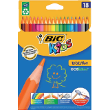 EN_ETUI 18 CRAYONS BIC KIDS EVOL.