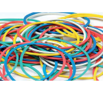 Elastique n°18 Standard Rubber Bands 50g assorti 94 pièces