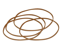 Elastiek Standard Rubber Bands 18 80x1.5mm 500gr 1660 stuks bruin