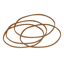 Elastique Standard 22 Rubber Bands 100x1,5mm 100g brun 260 pièces