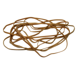 Elastique Standard 24 Rubber Bands 150x1,5mm 500g brun 880 pièces