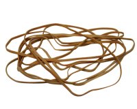 Elastiek Standard Rubber Bands 24 150x1.5mm 500gr 880 stuks bruin