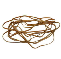 Elastique Standard 24 Rubber Bands 150x1,5mm 500g brun 880 pièces