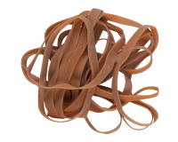 Elastiek Standard Rubber Bands 32 80x2.5mm 500gr 1000 stuks bruin