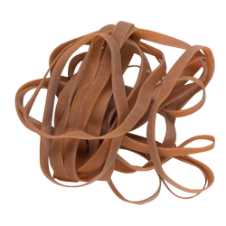 Elastique Standard 38 Rubber Bands 150x2,5mm 500g brun 530 pièces