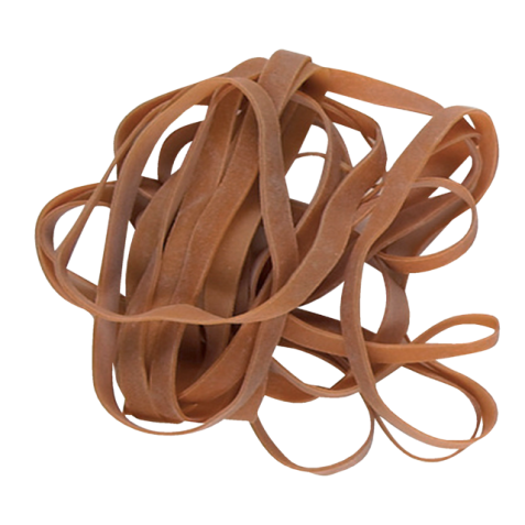 Elastique Standard 77 Rubber Bands 120x7,5mm 100g brun 40 pièces