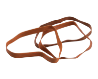 Elastiek Standard Rubber Bands 75 100x7.5mm 500gr 265 stuks bruin