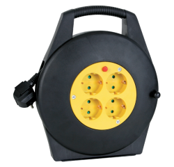 Dévidoir de câble 10 m 4 prises