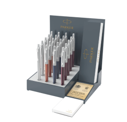 Parker Jotter ballpoint pen, display of 20 pieces in assorted colors