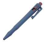 Detectamet Cryo HD detectable ballpoint pen with blue clip