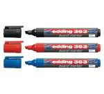 Whiteboard marker edding 363 chisel 1-5mm black
