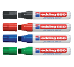 Viltstift edding 850 blok 5-16mm zwart