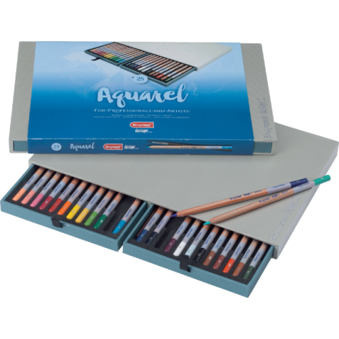 Crayon de couleur Bruynzeel 8835 Design aquarelle 24pcs ass