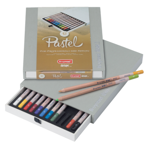 Crayon de couleur Bruynzeel 8840 Design pastel 12pcs ass