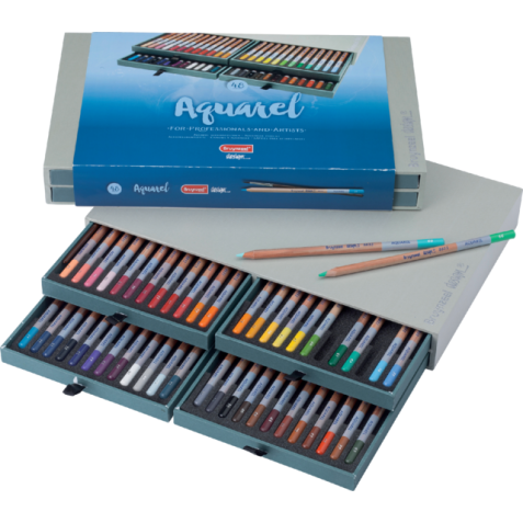 Crayon de couleur Bruynzeel 8835 Design aquarelle 48pcs ass