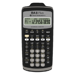 Calculatrice TI BA II Plus