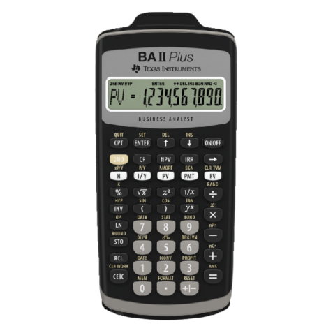 Calculatrice TI BA II Plus