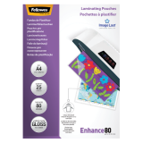 Lamineerhoes Fellowes A4 2x80micron glans 25stuks