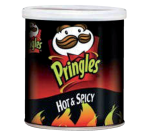 Pringles chips, 40g, hot & spicy