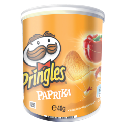 Pringles paprika - Boîte de 40 g