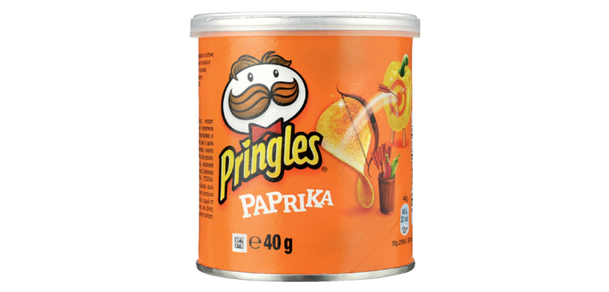 Pringles paprika - 40 g can
