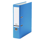 Classeur à levier Qbasic A4 80mm carton bleu