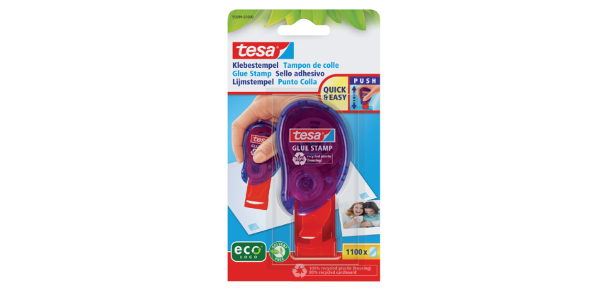 Lijmstempel tesa® transparant