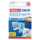 Pastille adhésive tesa® TACK double face transparent 200 pièces