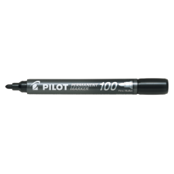 Marqueur PILOT 100 ogive Fin noir