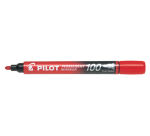 PILOT 100 Marker Fine Tip Red