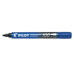 Marqueur PILOT 100 ogive Fin bleu