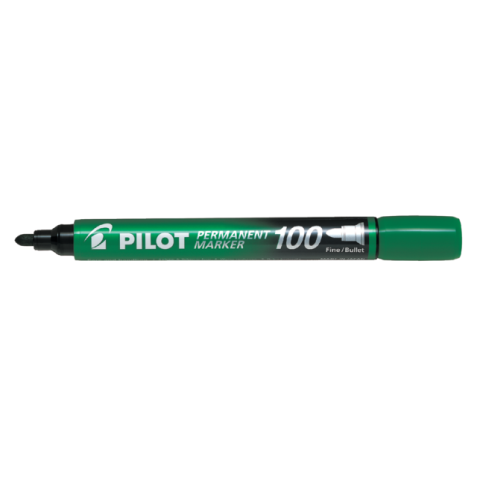 Marqueur PILOT 100 ogive Fin vert