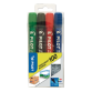 Marqueur PILOT 100 ogive Fin assorti blister 4 pièces