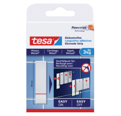 Languette adhésive tesa® Carrelage & Métal 3kg blanc 6 pièces