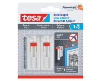 Clou adhésif tesa® Papier peint & Plâtre réglable 1kg blanc 2 pièces