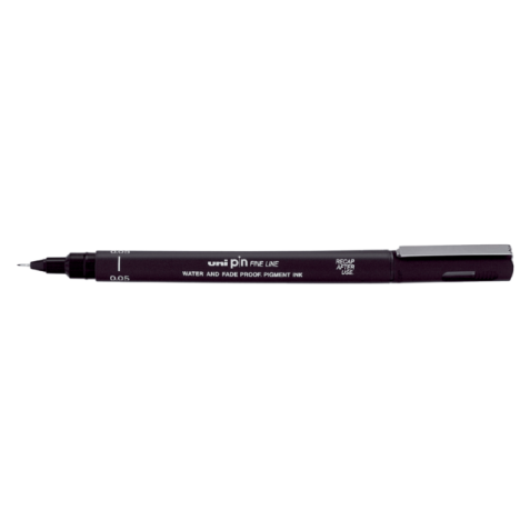 Fineliner Uni-ball Pin 0,05mm noir