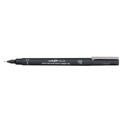 Fineliner Uni-ball Pin 0,4mm noir