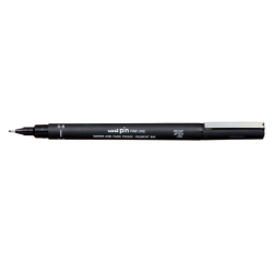 De_unipin 0,6mm noir fineliner