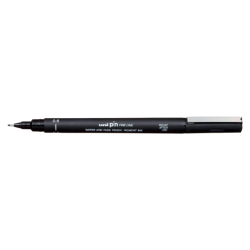 Fineliner Uni-ball Pin 0,6mm noir