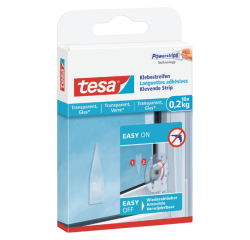 Kleefstrips tesa® dubbelzijdig transparant 0,2kg 16 stuks 16 stuks