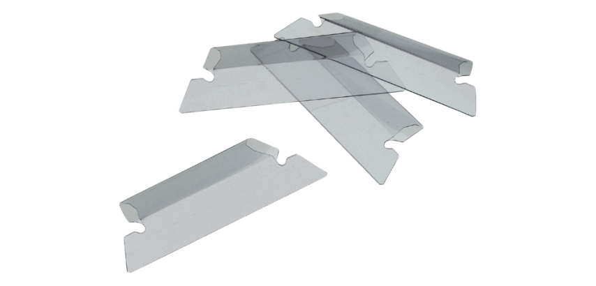 Reiter für Hängemappe Djois Euroflex 50mm transparent 25 Stück