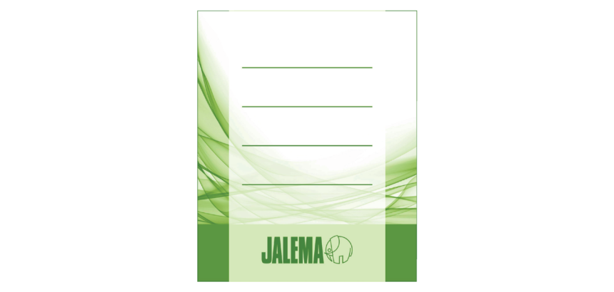 Rear label for white archive box 50 pieces