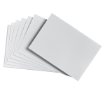 Correspondence Card Djois Atlanta A6 105x148mm 200g white 50 pieces