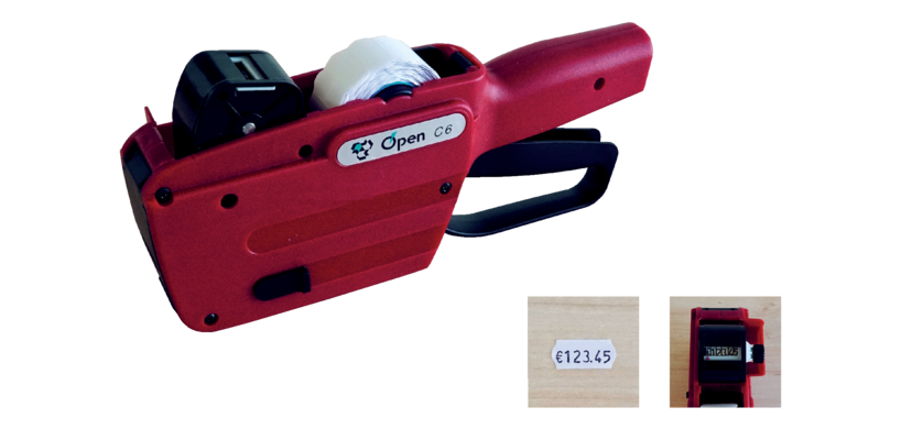 Pince à étiqueter Sato C6 1 ligne 12x26mm