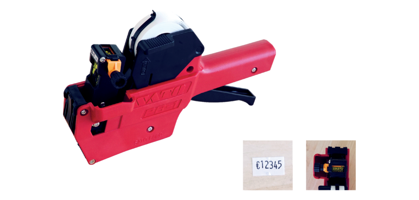 Pince à étiqueter Sato PB1 1 ligne 11x18mm